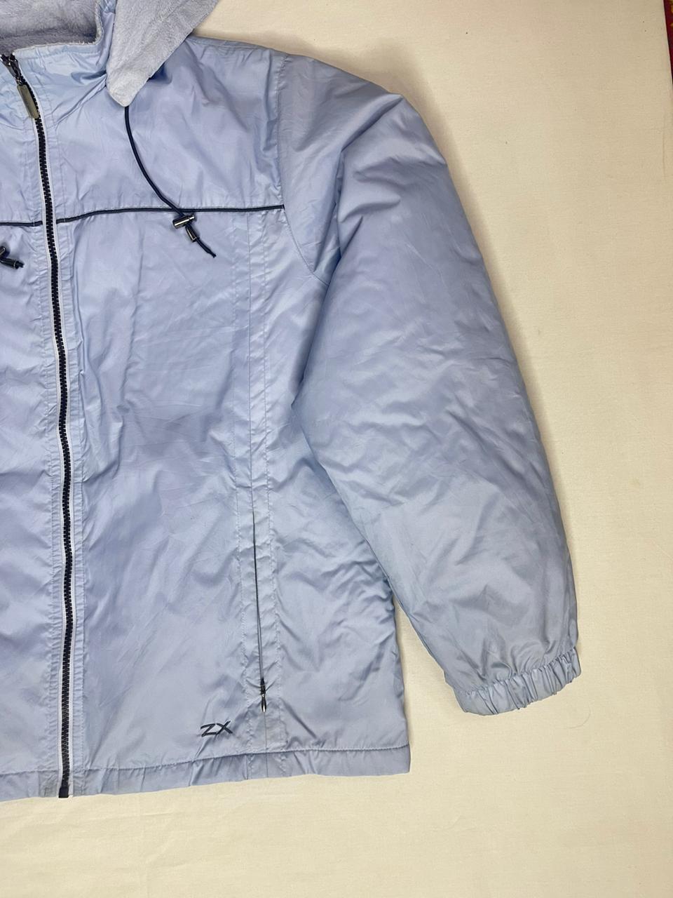 ZERO EXPOSUR Men’s Jacket – Sky Blue (Medium)