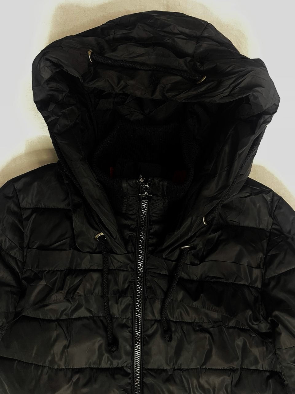 NAME Long Down Jacket – Jet Black (Unisex L)