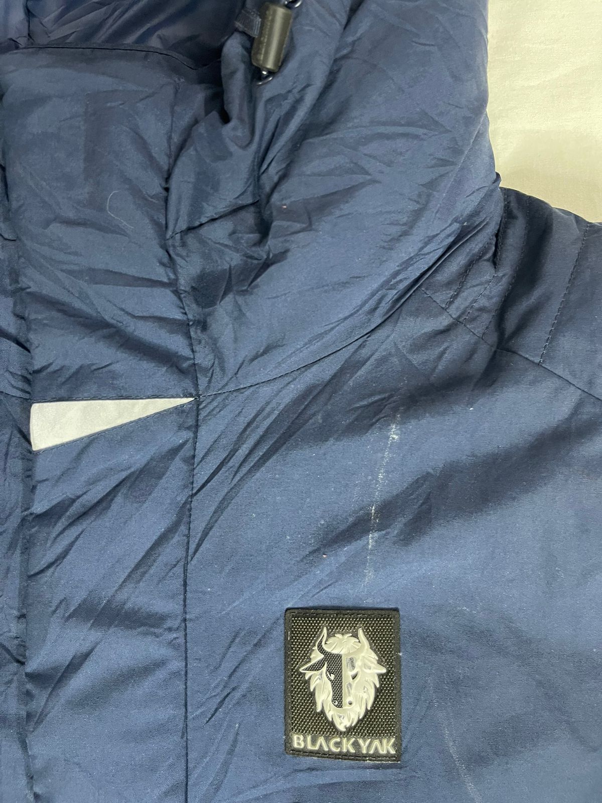 BLACK YAK Long Down Jacket – Blue (Men’s L)