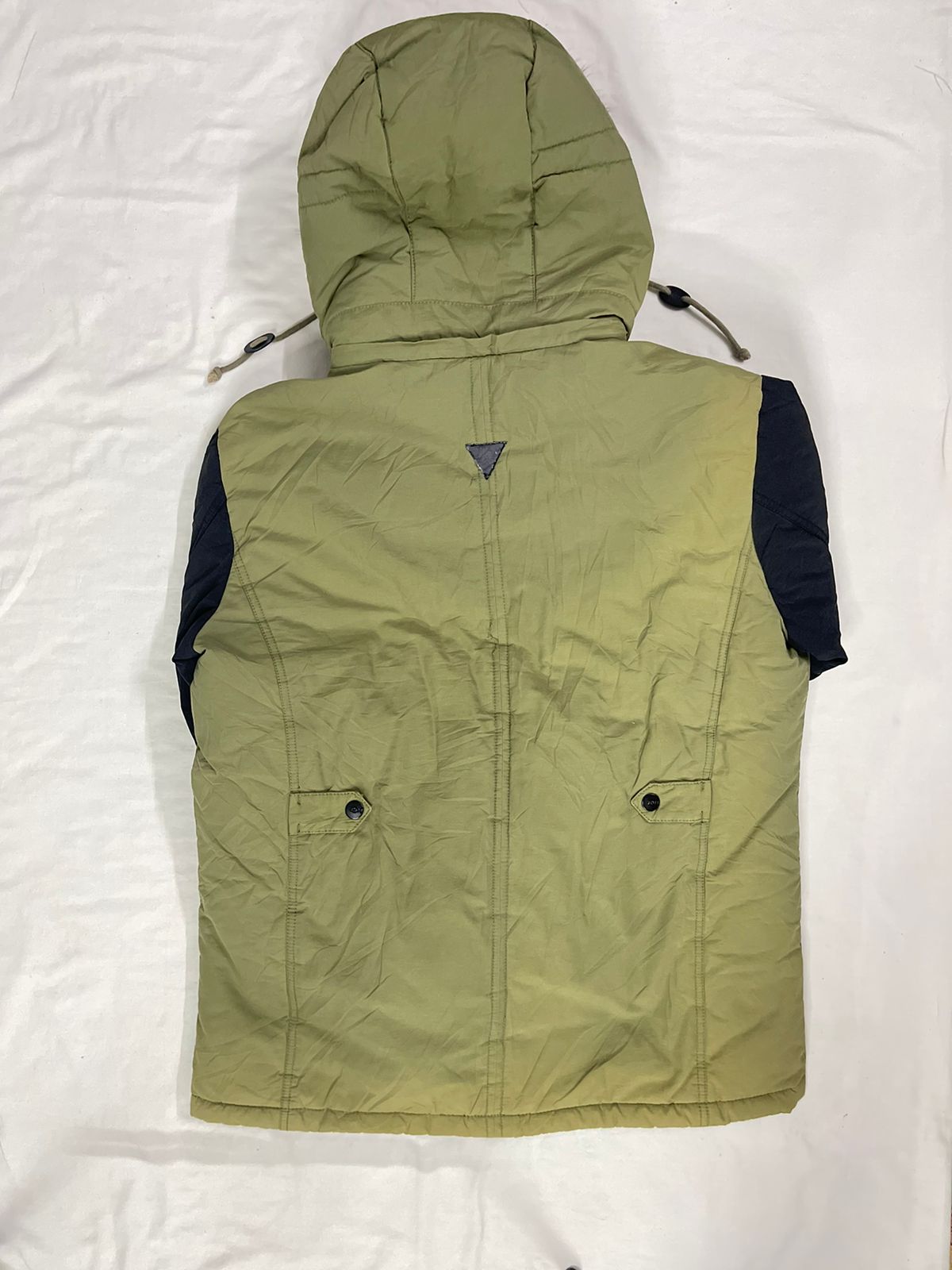 Men’s Premium Puffer Jacket – Green/Black – Size M