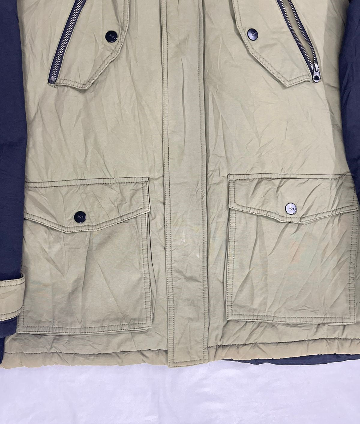 Men’s Premium Puffer Jacket – Green/Black – Size M