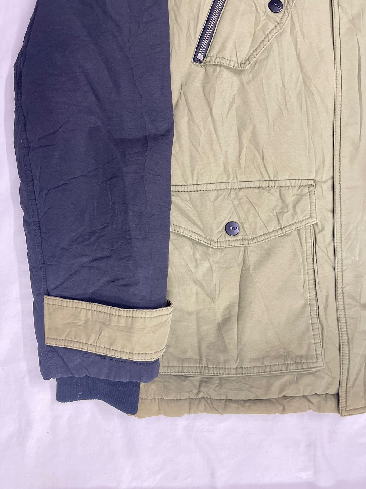 Men’s Premium Puffer Jacket – Green/Black – Size M